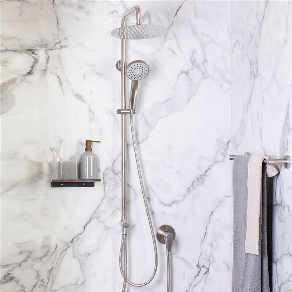 ชุดฝักบัว RAIN SHOWER RASLAND RA STAINLESS3663 สีโครม