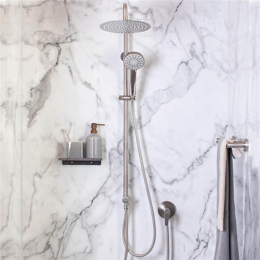 ชุดฝักบัว RAIN SHOWER RASLAND RA STAINLESS3663 สีโครม