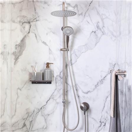 ชุดฝักบัว RAIN SHOWER RASLAND RA STAINLESS3663 สีโครม_4