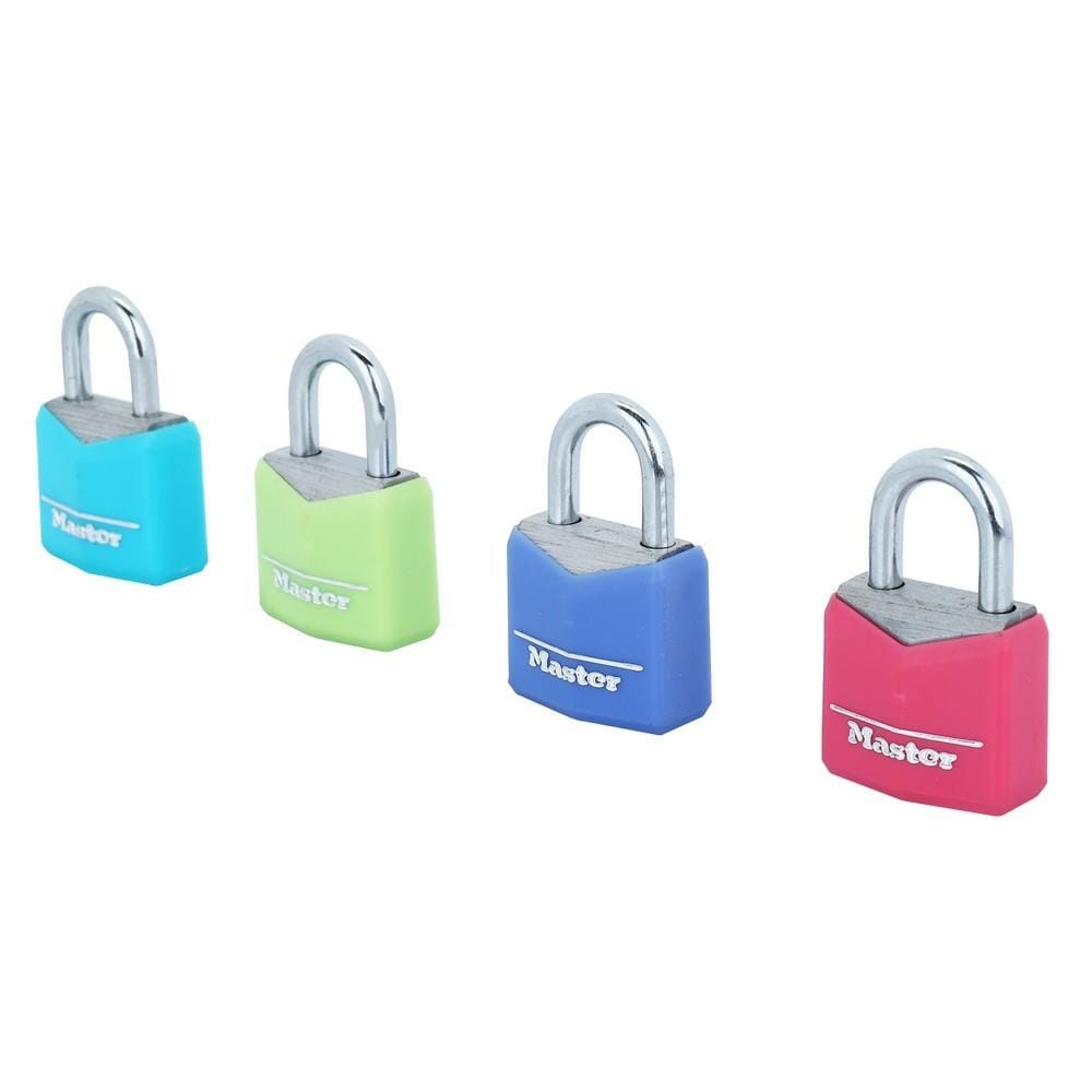 กุญแจคีย์อะไลก์ MASTER LOCK 9120EURQCOLNOP 20 มม. 4 ตัว/ชุด