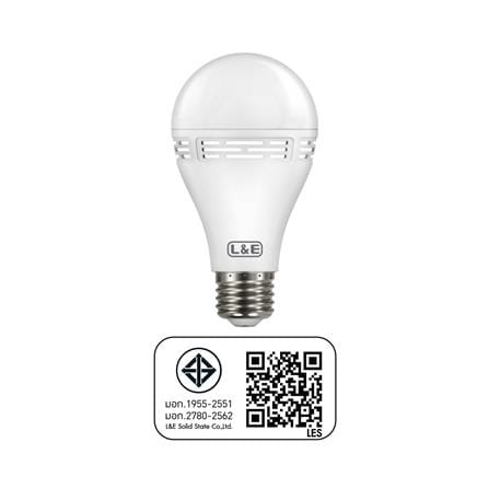 หลอด LED L&E BLUETOOTH SOUND 9 วัตต์ E27 DAYLIGHT_2