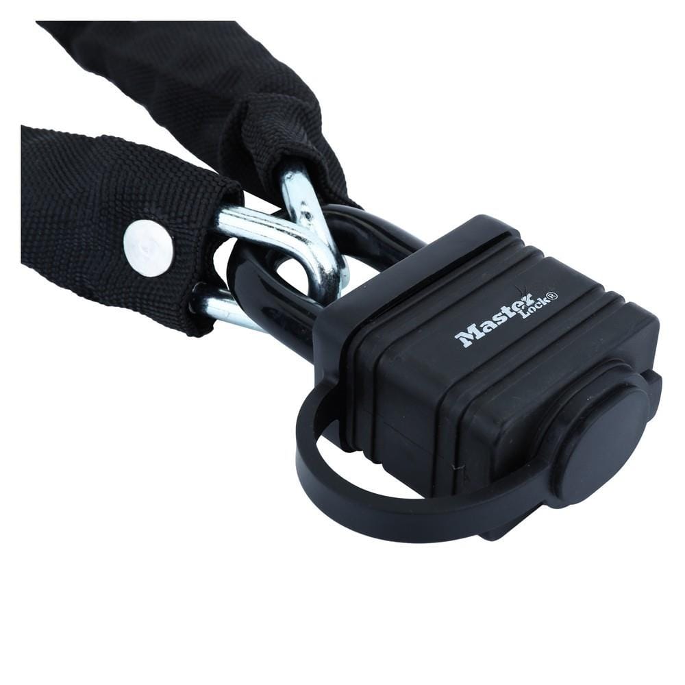 กุญแจโซ่คล้อง MASTER LOCK 8390EURDPRO 7 มม. x 0.9 ม. สีดำ