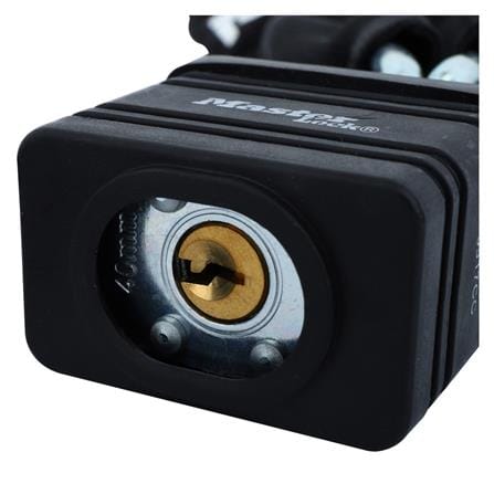 กุญแจโซ่คล้อง MASTER LOCK 8390EURDPRO 7 มม. x 0.9 ม. สีดำ_4