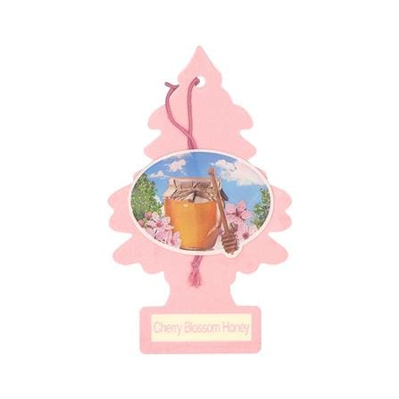 แผ่นหอมปรับอากาศ LITTLE TREES  0.21g CHERRY BLOSSOM HONEY