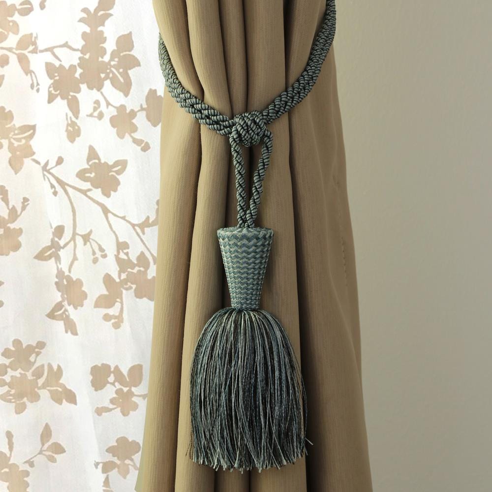 สายรวบม่าน HOME LIVING STYLE FUNNEL DOUBLE สีฟ้า