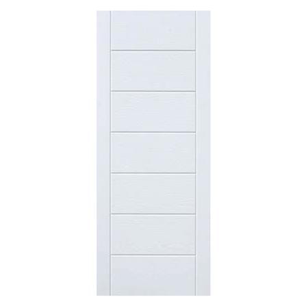 ประตูภายนอก ไฟเบอร์กลาส ECO-DOOR 9P 80X200 ซม. สีขาว_0