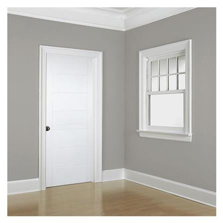 ประตูภายนอก ไฟเบอร์กลาส ECO-DOOR 9P 80X200 ซม. สีขาว_3