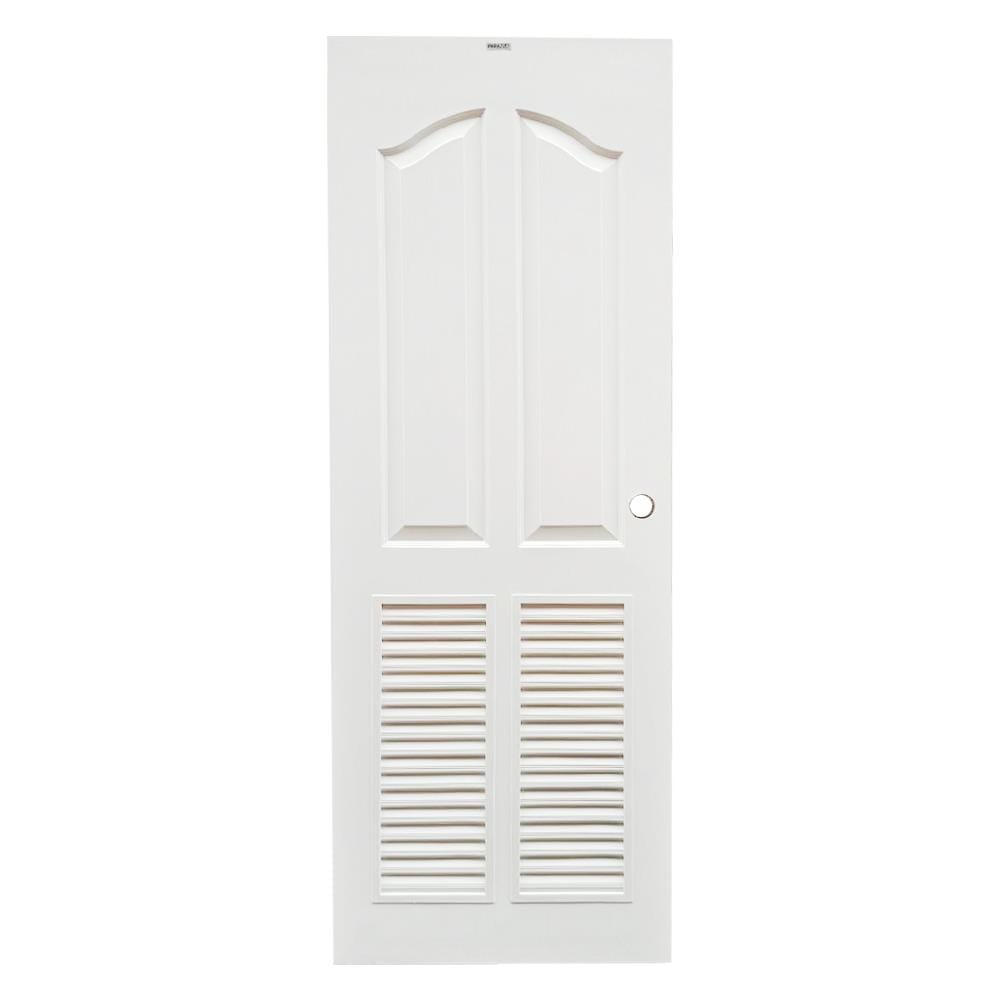 ประตูห้องน้ำ UPVC PARAZZO ML006 S 70X200 ซม. สีขาว เจาะลูกบิด