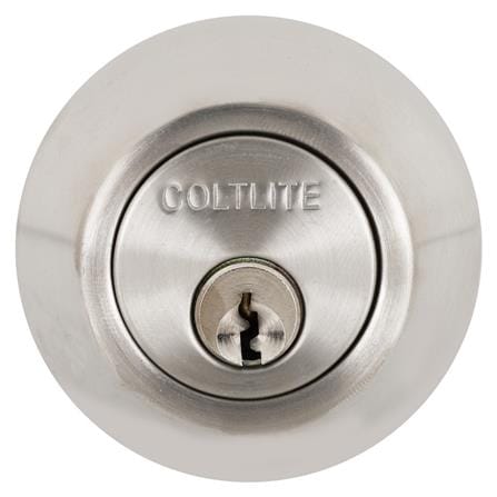 กุญแจลิ้นตาย 1 ด้าน COLT 9301 สีสเตนเลส_0