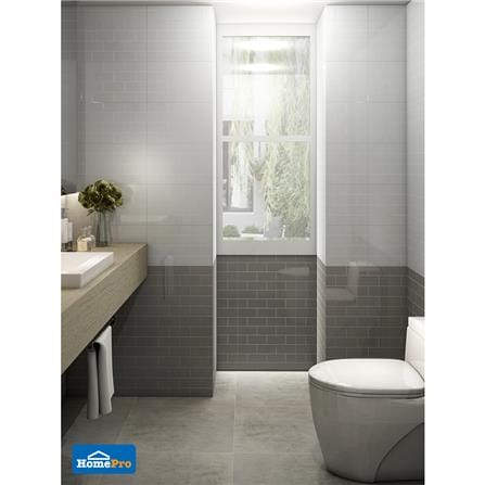 กระเบื้องผนัง 25x40 ซม. MAXIMUS เมโทร ไลท์ เกรย์ A 1M2_2