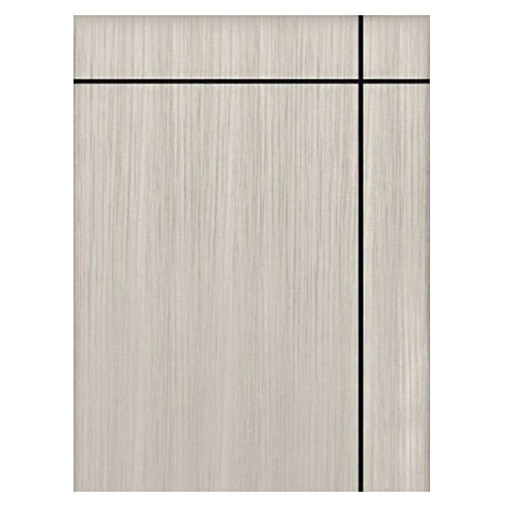 ประตูภายใน UPVC เจาะลูกบิด PARAZZO PUN06 90x220 ซม. สีเทา