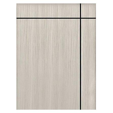 ประตูภายใน UPVC เจาะลูกบิด PARAZZO PUN06 90x220 ซม. สีเทา_2