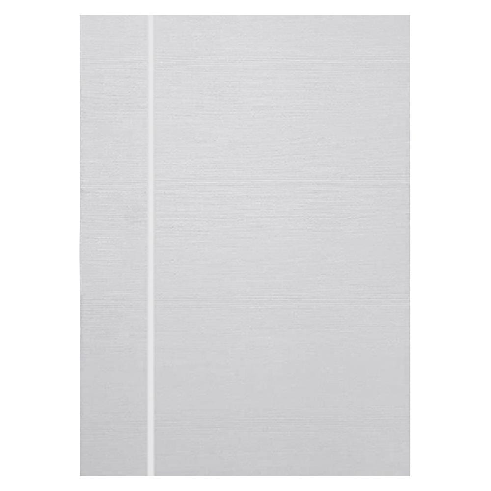 ประตูภายนอก UPVC AZLE MD-5 80X200 ซม. สีขาว เจาะลูกบิด