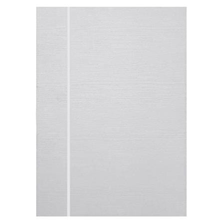 ประตูภายนอก UPVC AZLE MD-5 80X200 ซม. สีขาว เจาะลูกบิด_2