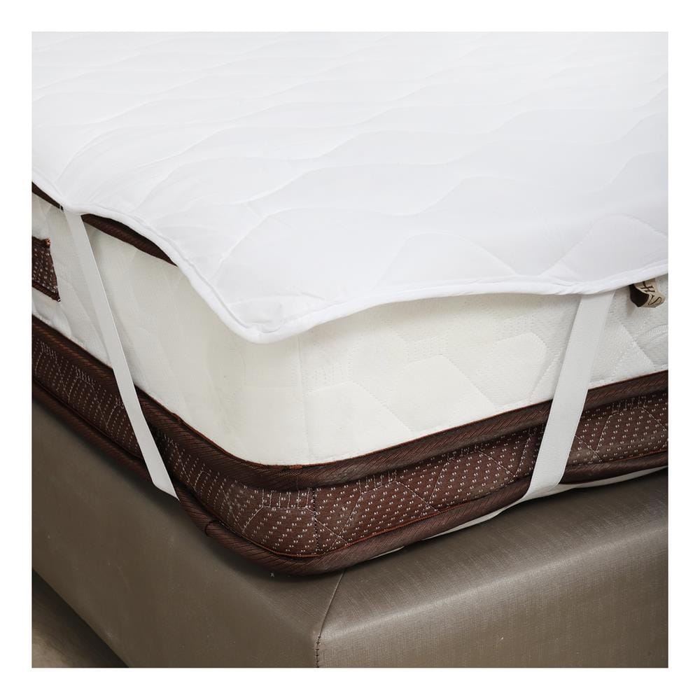 MATTRESS PROTECTOR QUEEN SIZE HOME LIVING STYLE WHITE