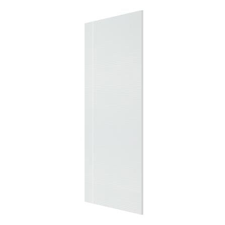 ประตูภายนอก UPVC AZLE MD5 90X220 ซม. สีขาว ไม่เจาะลูกบิด_1
