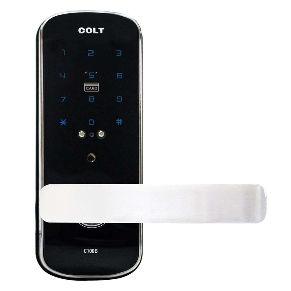 กลอนดิจิตอล COLT C100B2LC สีสเตนเลส