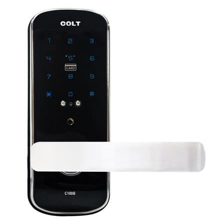 กลอนดิจิตอล COLT C100B2LC สีสเตนเลส_0