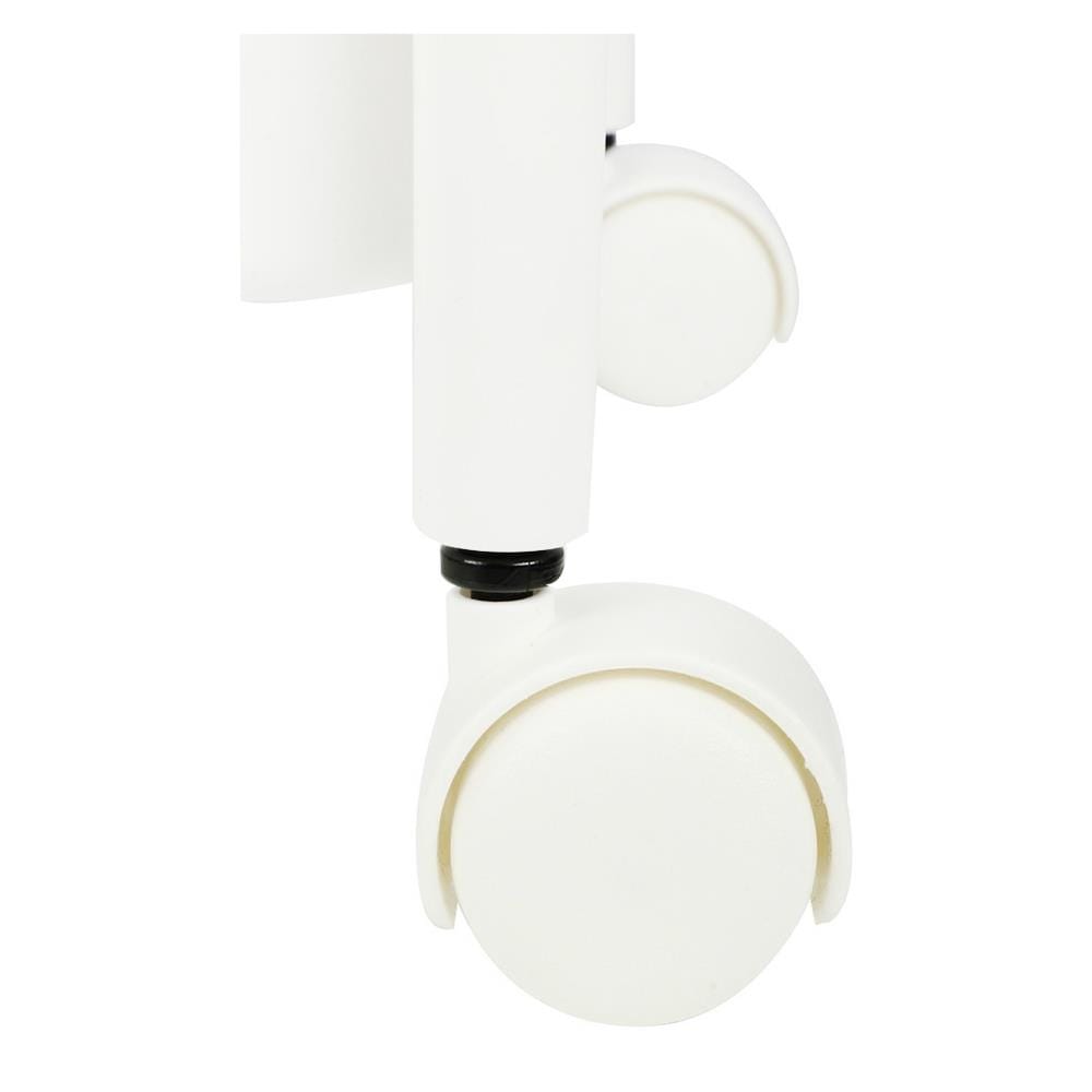ชั้นวางของ 3 ชั้น มีล้อ KEYWAY AH-83 32.5x48x78.1 ซม. สีขาว