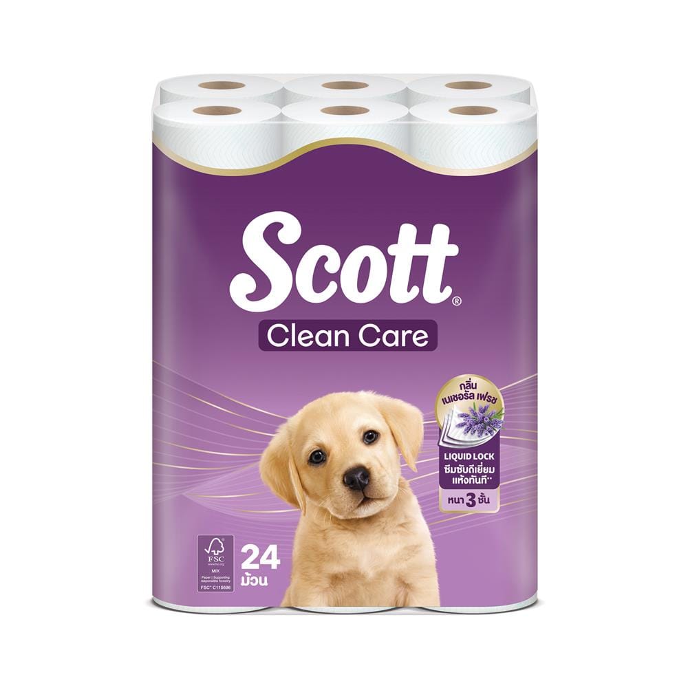 กระดาษชำระ SCOTT NATURAL FRESH (แพ็ก 24 ชิ้น)