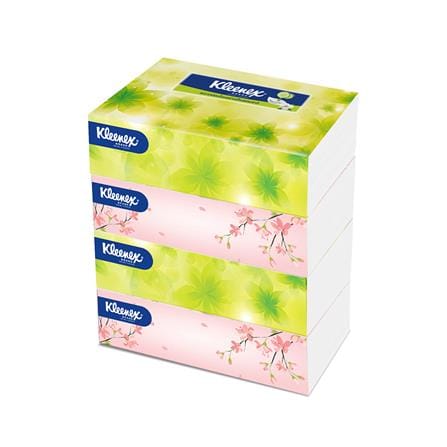 กระดาษเช็ดหน้า KLEENEX NATURAL 115 แผ่น แพ็ค4_0