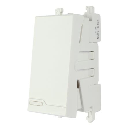 สวิตช์ 2 ทาง HACO M3N-S121 ขนาด 1 ช่อง สีขาว_1