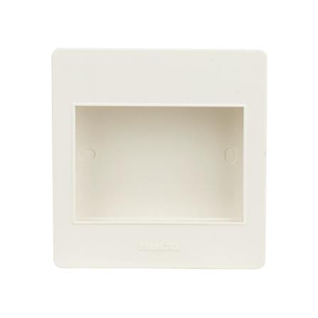 หน้ากาก 3 ช่อง HACO M3N-F สีขาว_0