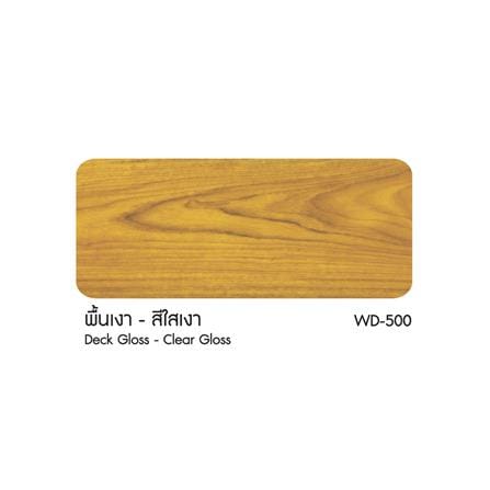 สีย้อมพื้นไม้ WOODTECT #500 สีใส 1 แกลลอน_1