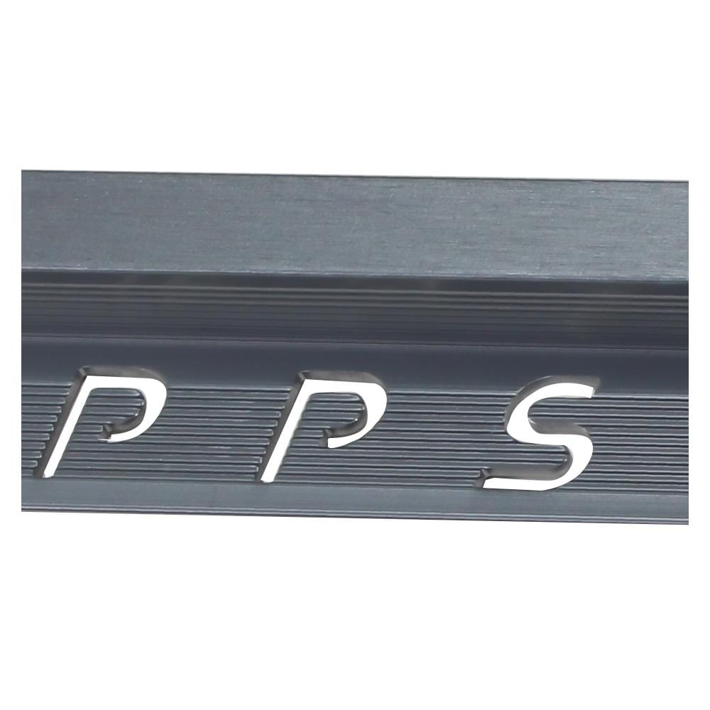 คิ้วอะลูมิเนียมแบบเหลี่ยม PPS SQA-102079 2 ม. สีเมทัลลิคเกรย์
