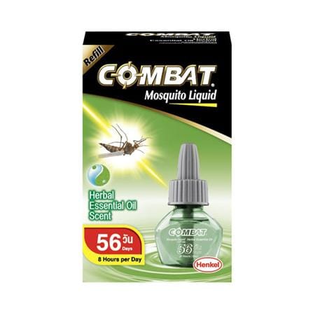 รีฟิลน้ำยาเครื่องไล่ยุงไฟฟ้า COMBAT 29 มล. HERBAL ESSENTIAL OIL_1