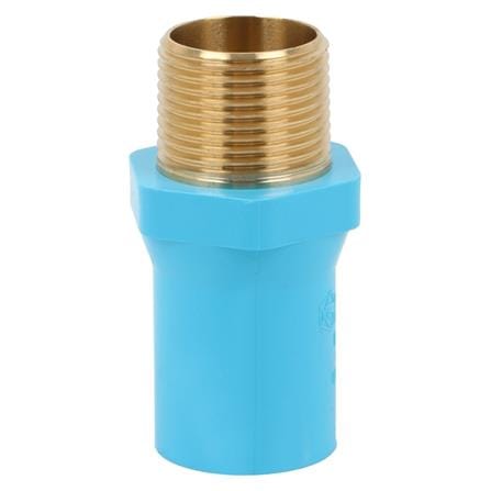 ข้อต่อเกลียวนอก PVC/BASS SCG 3/4X1/2 นิ้ว สีฟ้า_1