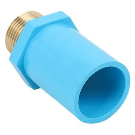 ข้อต่อเกลียวนอก PVC/BASS SCG 1 นิ้ว สีฟ้า_1