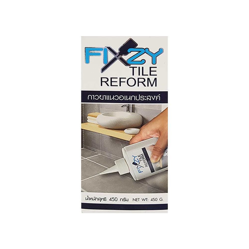 กาวยาแนวอเนกประสงค์ FIXZY 450 กรัม สีขาว