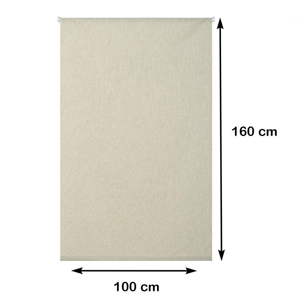 ผ้าม่านม้วน HOME LIVING STYLE  BREEZE 100x160 ซม. สีเบจ
