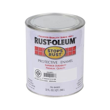 สีน้ำมัน RUST-OLEUM 188 สี COLD WHITE เงา 1/4 แกลลอน