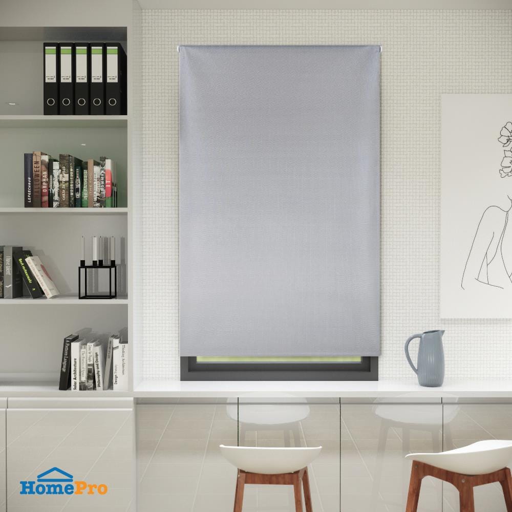 ROLLER BLIND HOME LIVING STYLE HERRING 100x160CM GRAY