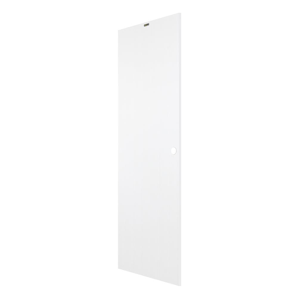 ประตูบานประกอบ PVC AZLE 1 UV มอก. บานทึบ 70X200 ซม. สีขาว เจาะลูกบิด