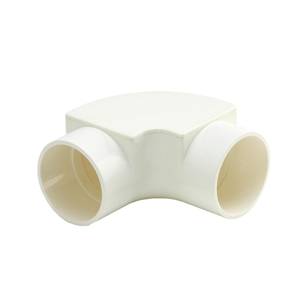 ข้อต่อข้องอ 90 องศา ฝาเปิด PVC ตราช้างNPI 32 มม. มาตรฐาน BS สีขาว