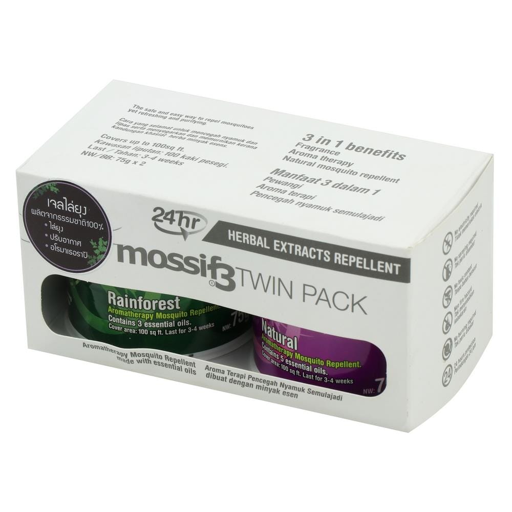 เจลไล่ยุง MOSSIF3 2 ชิ้น/ชุด
