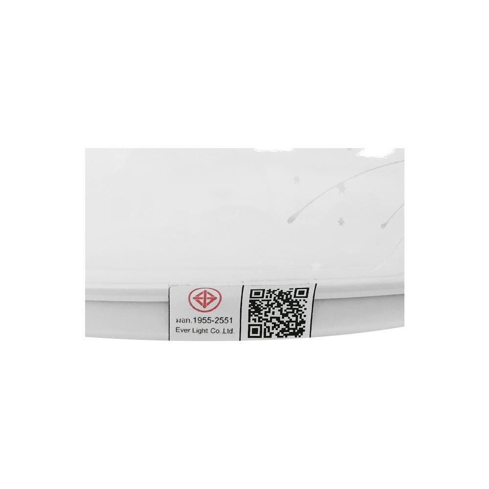 ไฟเพดาน LED EVL CL-77001 16 นิ้ว 24 วัตต์ DAYLIGHT สีขาว
