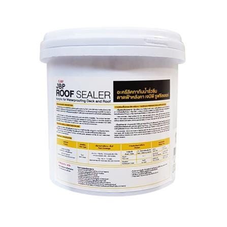 อะคริลิกทากันนํ้ารั่วซึม JBP ROOF SEALER 4 กก. สีขาว_3