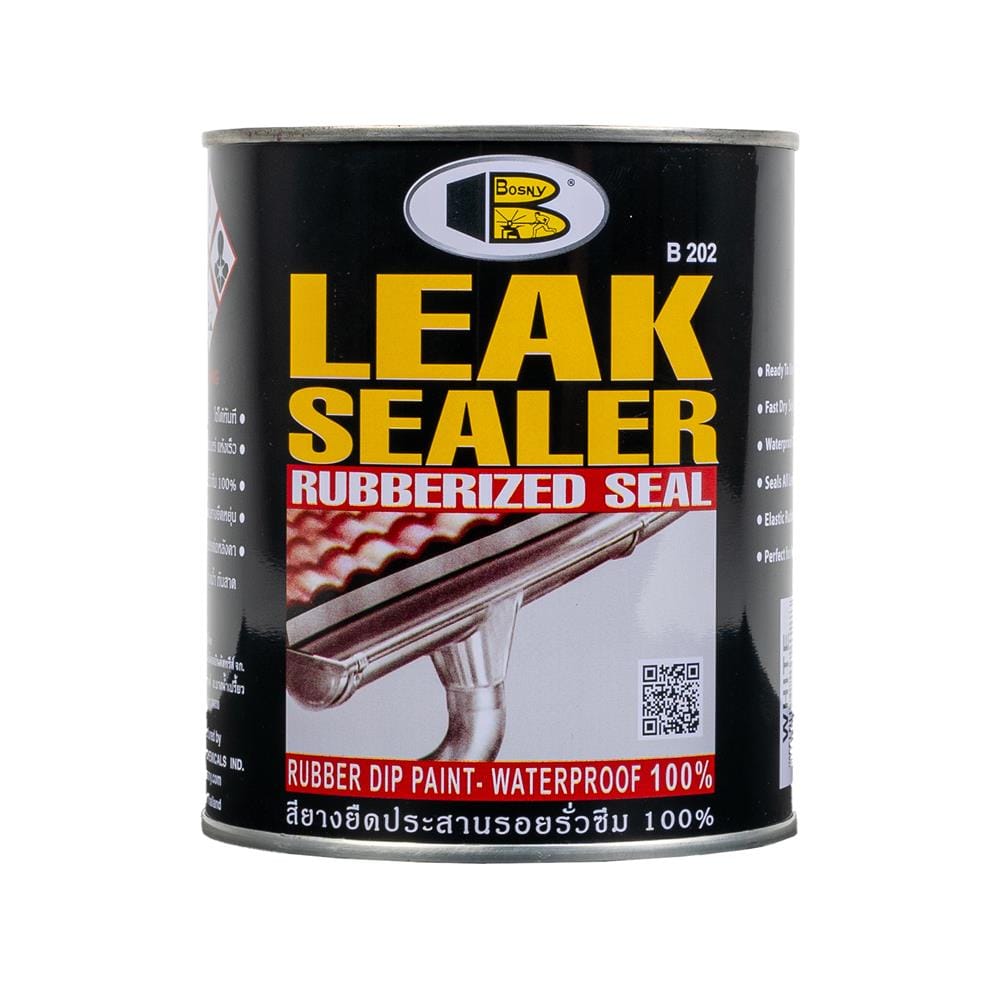 สียางยืดประสานรอยรั่วซึม BOSNY B202 500 ก. สีขาว
