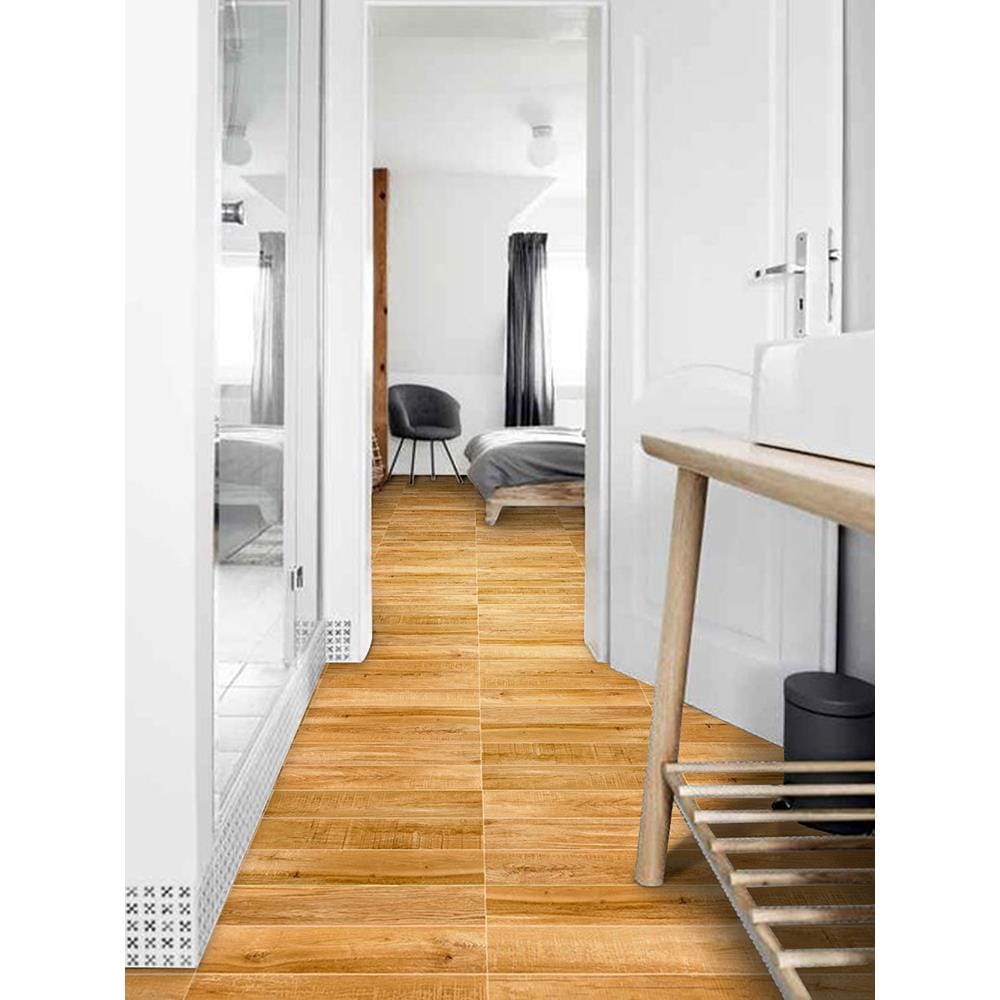 กระเบื้องพื้น 30x60 ซม. DURAGRES เนเน่ น้ำตาลทอง A 1.44M2