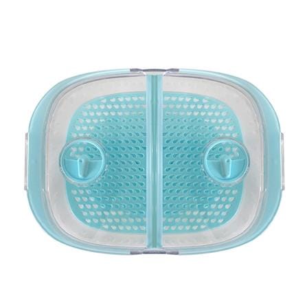 กล่องจัดเก็บในตู้เย็น KECH DUO FRESH KEEPER สีฟ้า_1