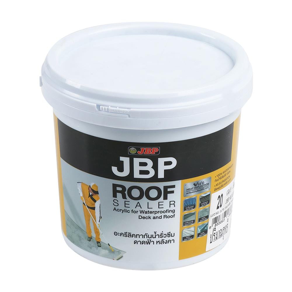 อะคริลิคทากันนํ้ารั่วซึม JBP ROOF SEALER 1 กก. สีเทา