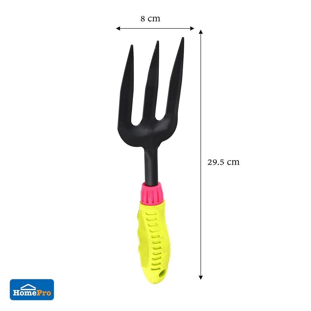 ส้อมพรวนดิน ด้ามจับพลาสติก SPRING FG01PG