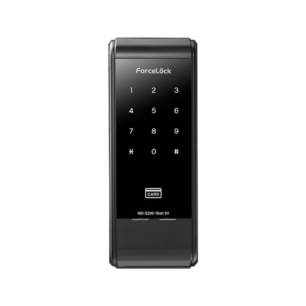 กลอนดิจิตอล FORCE LOCK MD-S200 สีดำ