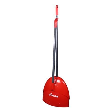 ชุดไม้กวาดพร้อมที่โกยผง VILEDA CLEAN AND CLOSE 12 นิ้ว สีแดง_3