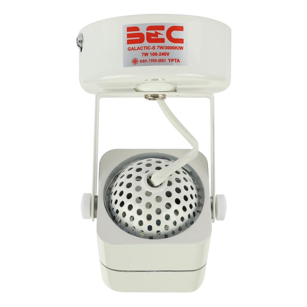 สปอตไลท์ภายใน LED BEC GALACTIC-S 7 วัตต์ WARM WHITE สีขาว