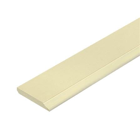 ไม้บัว CONWOOD ลายหลุยส์ หน้า 4 นิ้ว 10X305X1.4 ซม. สีขาวงาช้าง แพ็ก 8 แผ่น_0